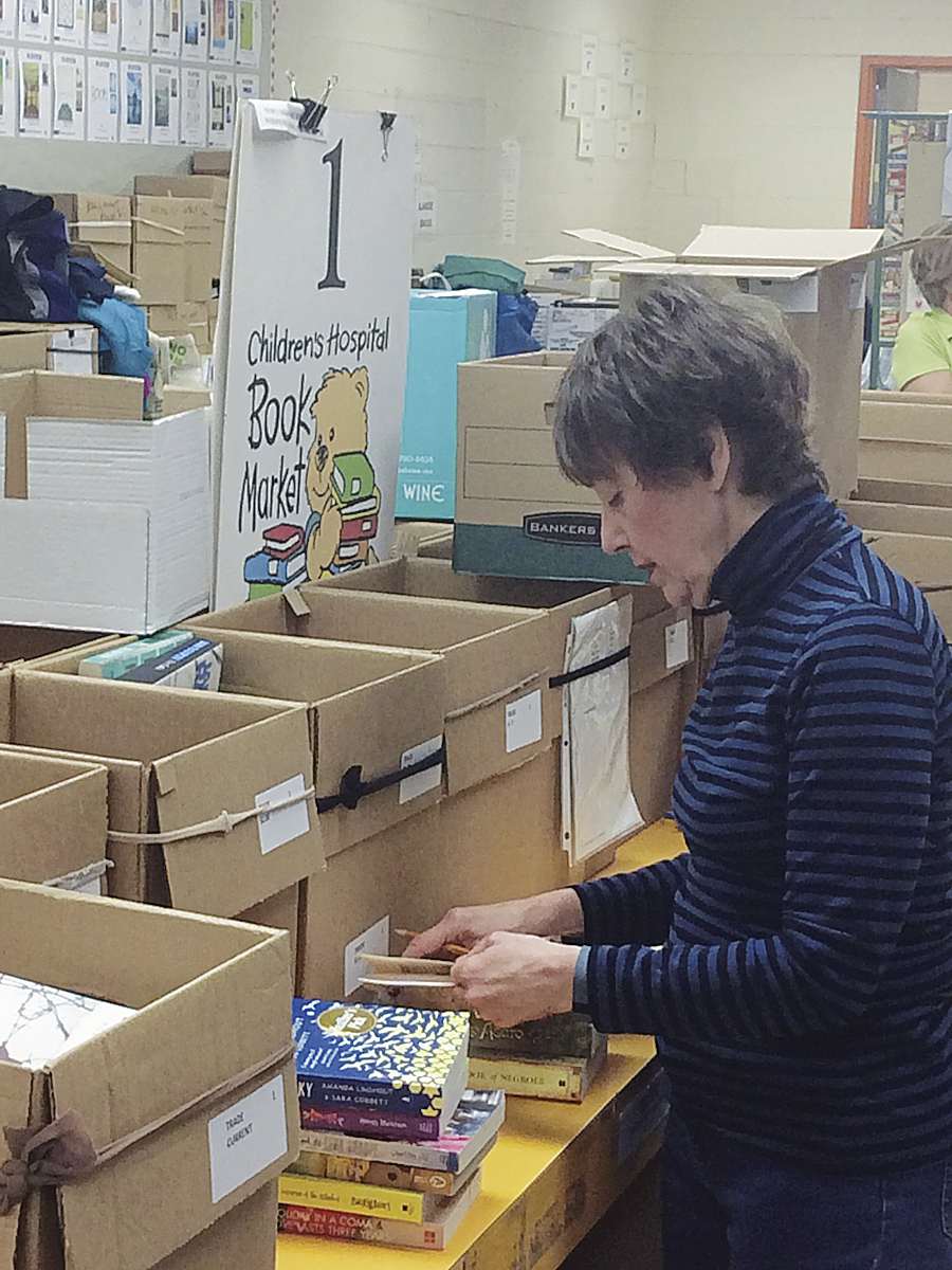 Book sale role perfect for volunteer Our Communities