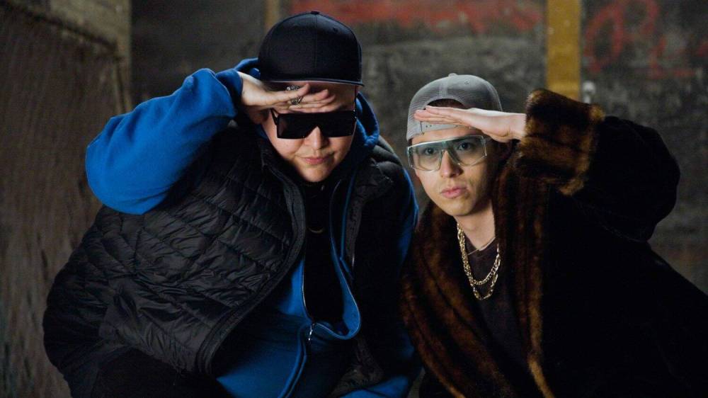 Paul Rabliauskas (left) and Darcy Waite star in DJ Burnt Bannock, a new web sitcom on APTN lumi.