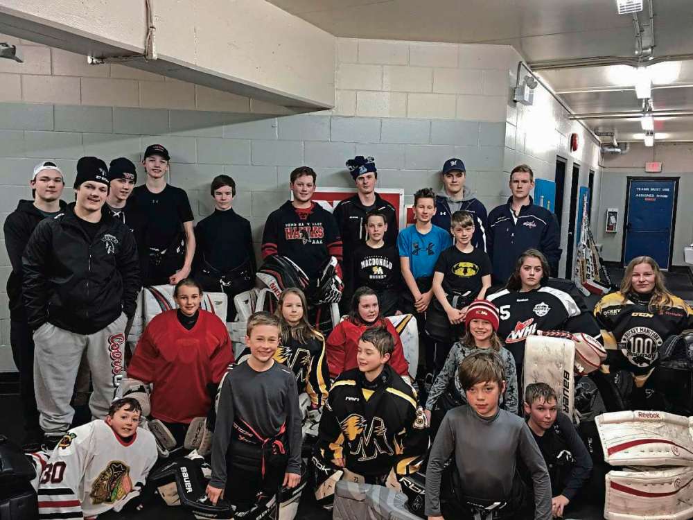 Goalies give back to community Our Communities