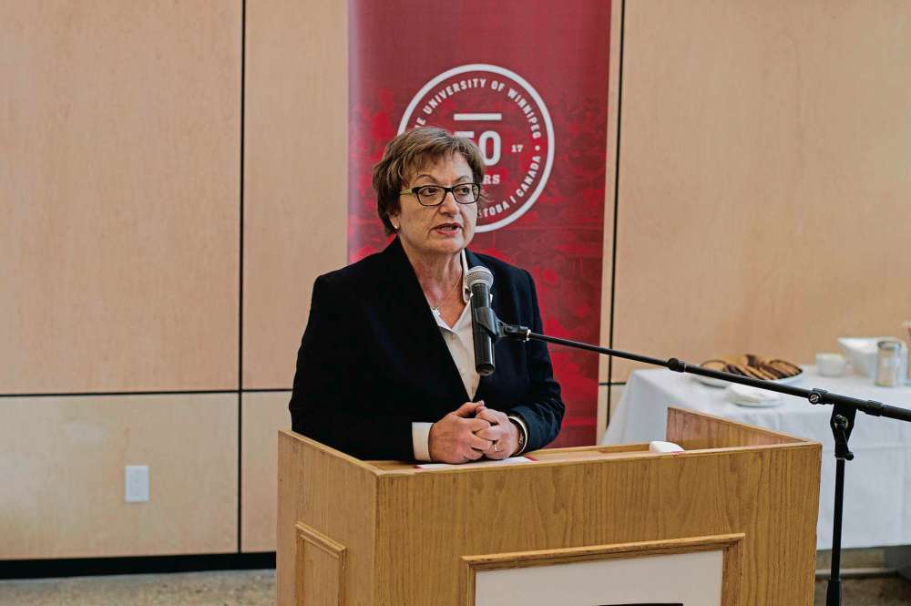 Alana Trachenko
Mavis Reimer is leading a team through a seven-year research project at the University of Winnipeg aimed at preserving Rocky Cree language and heritage.