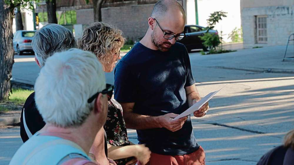 Supplied photo
Many local residents come out to the West End walking tours to learn more about their own neighbourhood.