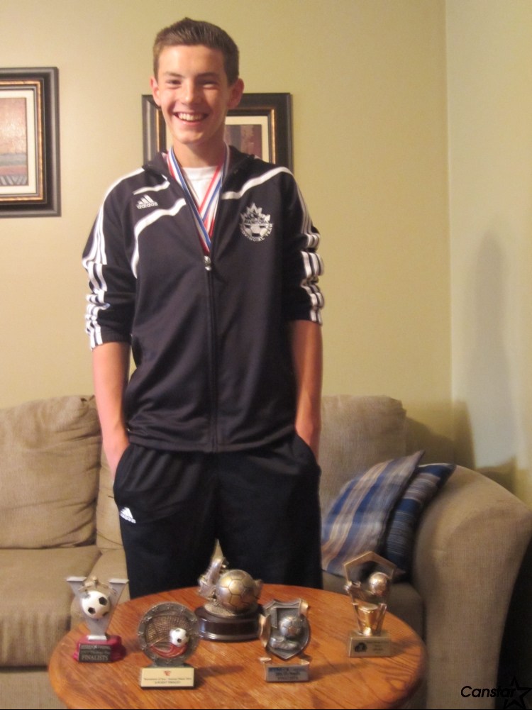 Soccer player hopes to get his kicks in – Our Communities