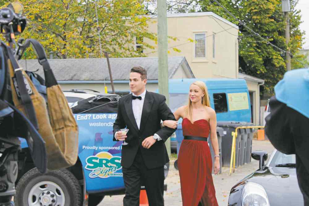 Cindy Chan
James Bond and his guest, played by Andrew Allan and Melanie Groen, made a surprise appearance.