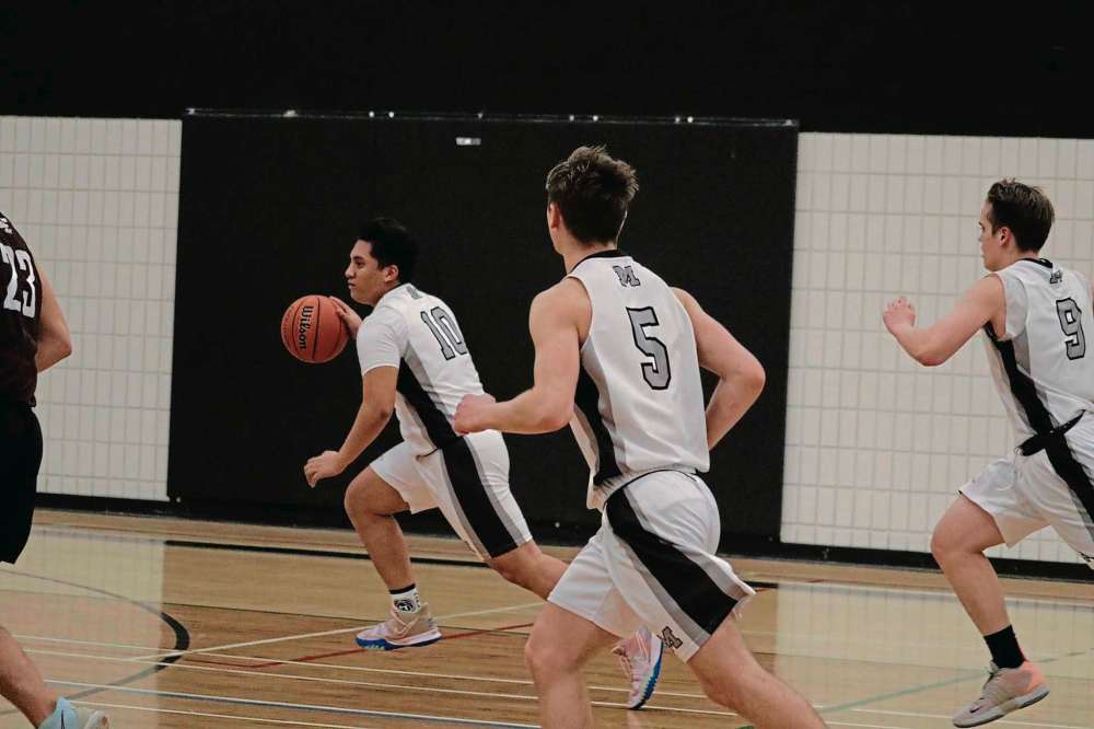 Supplied photo
The Maples Collegiate varsity basketball team has gotten off to an up-and-down start.
