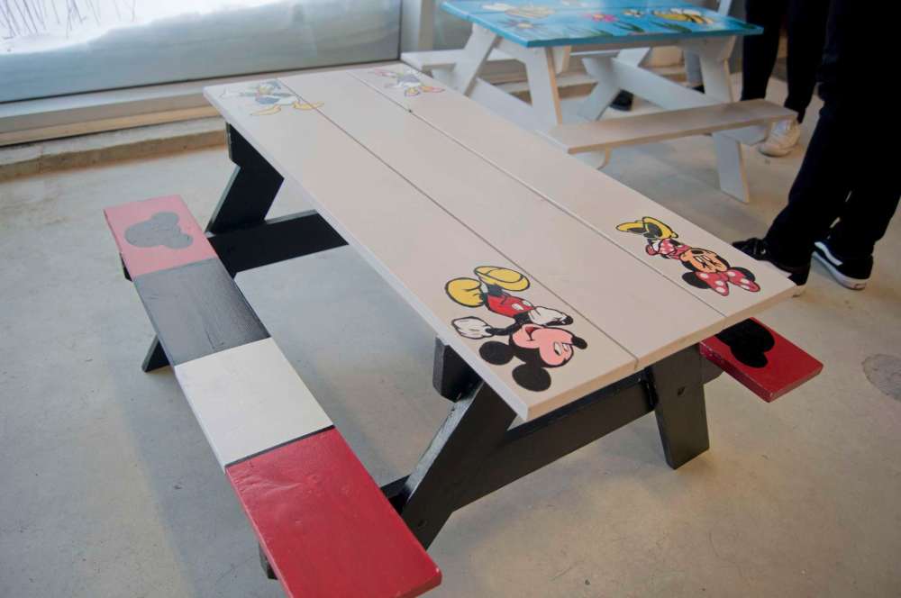 Danielle Da Silva - Sou'wester
Southeast Collegiate students helped construct and design five child-sized picnic tables which will be shipped to First Nations communities in northern Manitoba as part of the Indigenous Internship Program at Manitoba Institute of Trades and Technology.