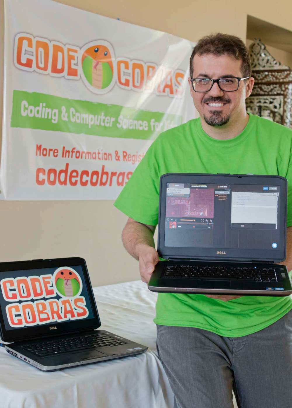 Danielle Da Silva - Sou'wester
Idris Elbakri is the co-founder of Code Cobras, a new coding and computer science program for kids which is offering its first summer camp this year.