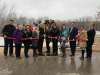 Supplied photo
Parents and children in Fort Richmond recently celebrated the completion of a years-long Dalhousie School playground rehabilitation project. Pictured from left: Michael Lacroix, Carol Coburn, Janice Lukes, Marina Wilson, Suzanne Pothe, Jaime Webster, Jennifer Bracken, Julie Fisher, Lee Fehler, Miriam Delos Santos, and Cindy Warren.