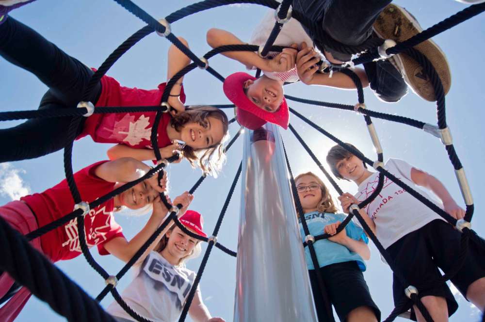 Playground brings kids close to nature Our Communities