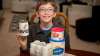 Danielle Da Silva - Sou'wester
Atticus McIlraith, 12, is once again collecting donations of cash and baby formula for his annual drive in support of Winnipeg Harvest.
