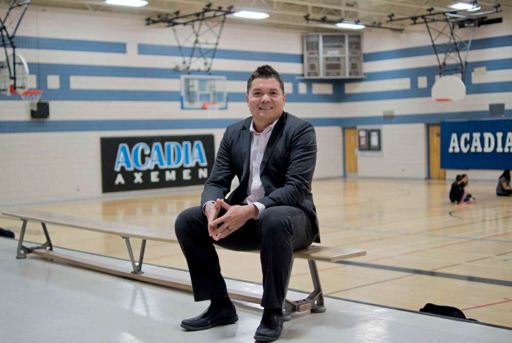 Danielle Da Silva - Sou'wester
Troy Scott, principal of Acadia Junior High School ( 175 Killarney Ave.) was named one of Canada’s 40 outstanding principals by The Learning Partnership, a national charity, on Jan. 31.