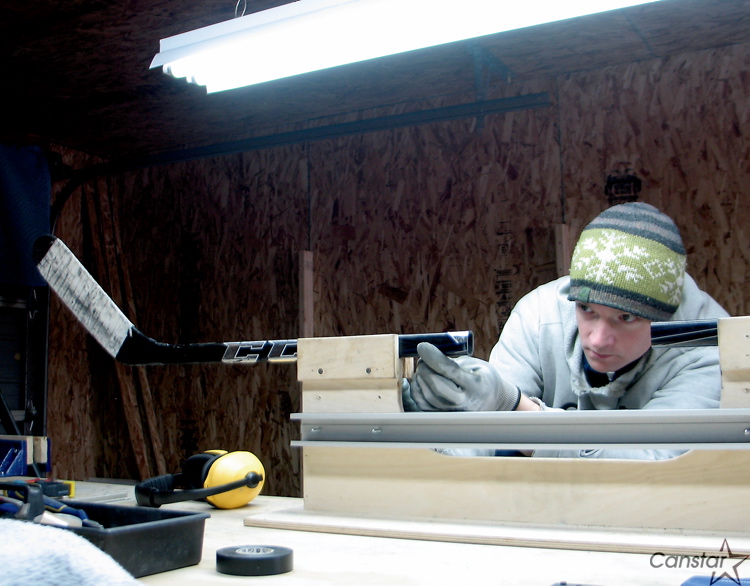 Stick repair system helps hockey parents save Our Communities