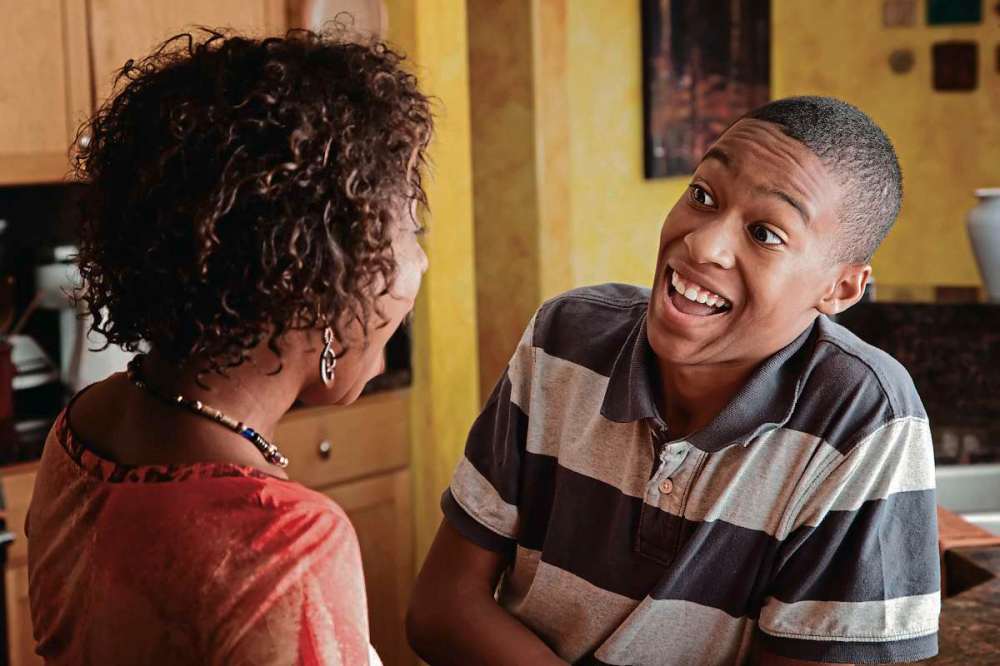 Dreamstime.com
Taking a casual, friendly approach to teaching and coaching young adults will help them learn from the interaction.