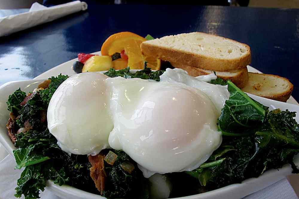 Photo by Kathryne Grisim
Talia's new breakfast at Come N' Eat Restaurant is a unique breakfast treat.