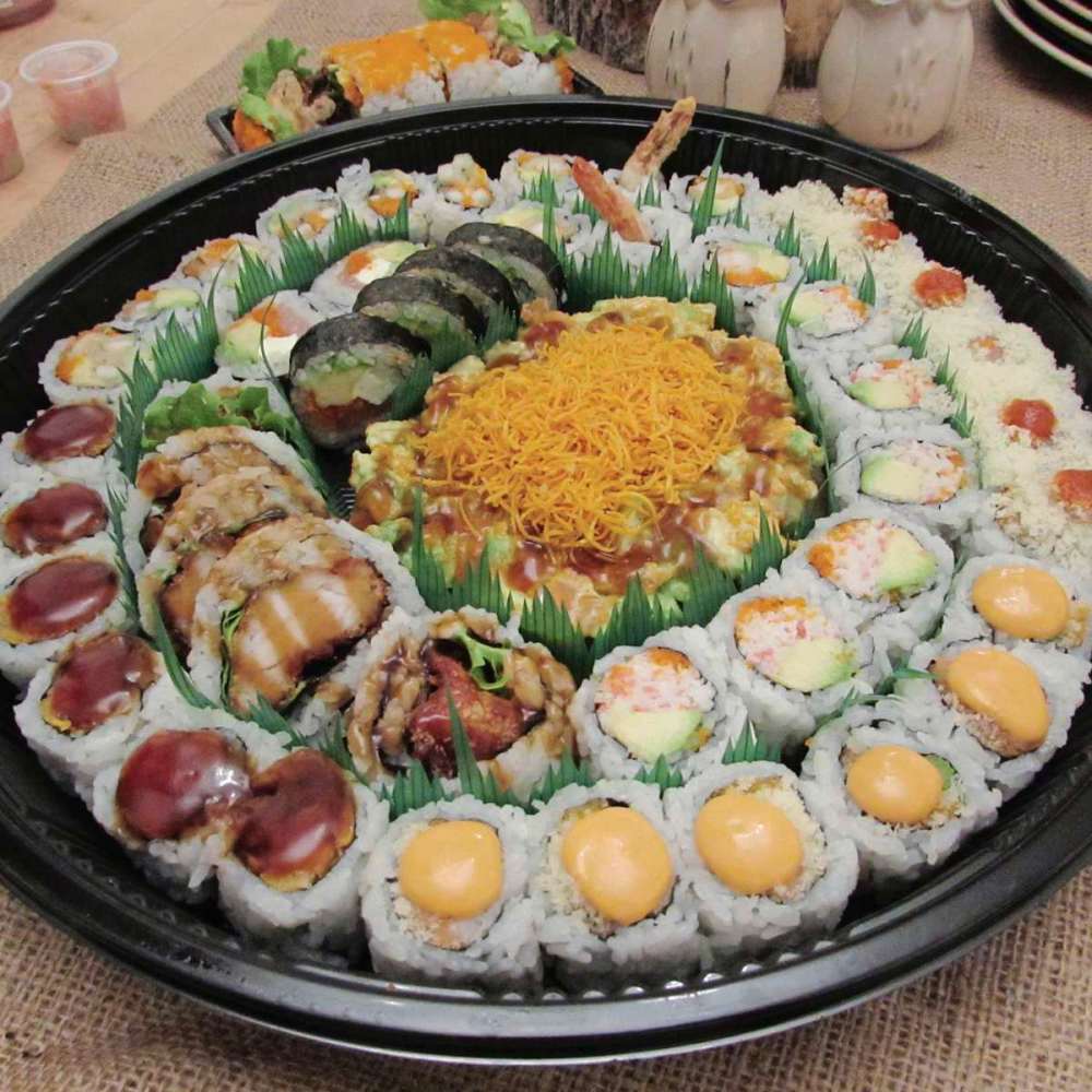 Photo by Kathryne Grisim
The blue ocean platter from Sushi Cushi is sure to sate your party’s hunger.