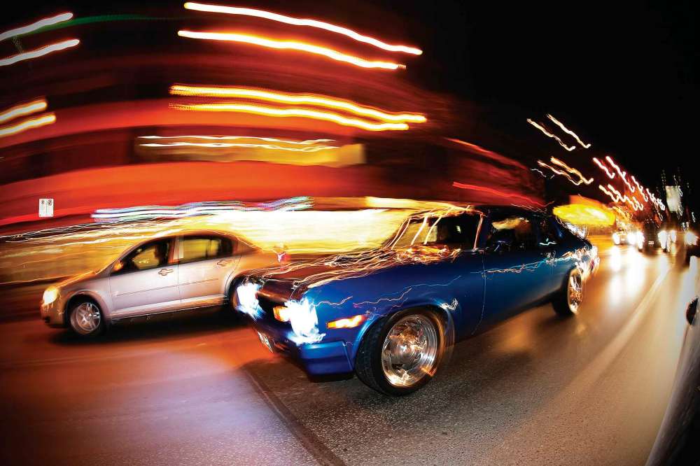 John Woods / Winnipeg Free Press
West End and Wolseley residents who live near Portage Avenue are upset by the noise of Sunday cruise nights.