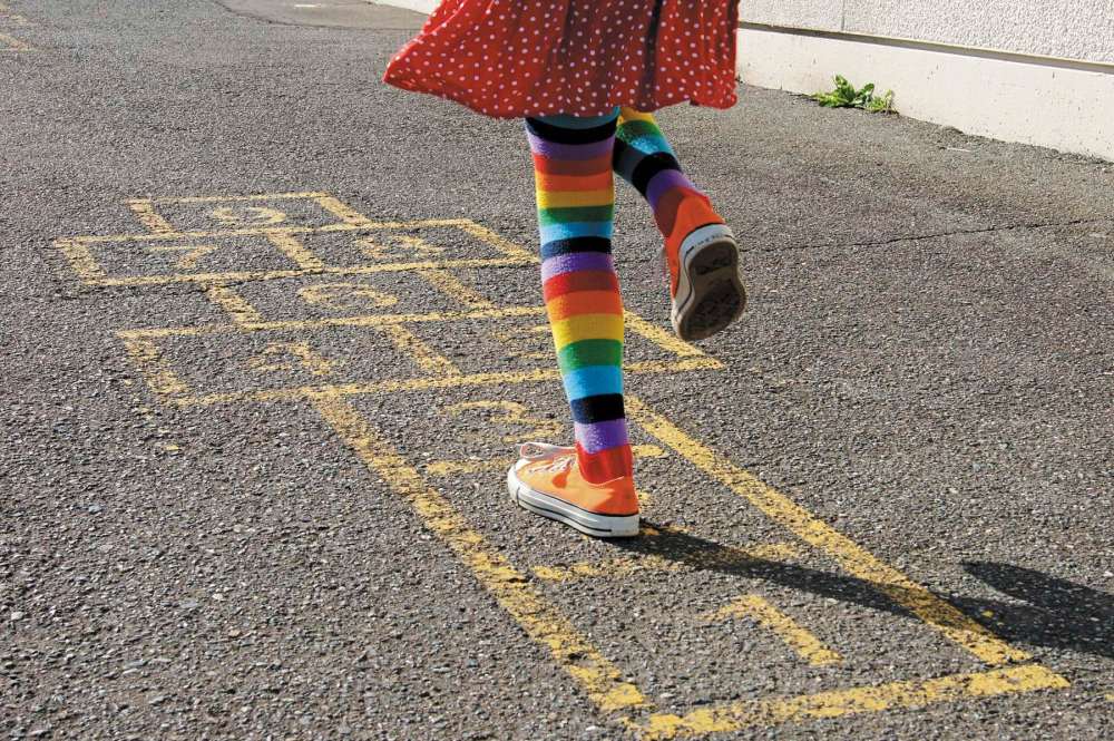 Dreamstime.com
With all the time kids spend on their screens and phones these days, it’s rare to see them playing hopscotch or marbles.