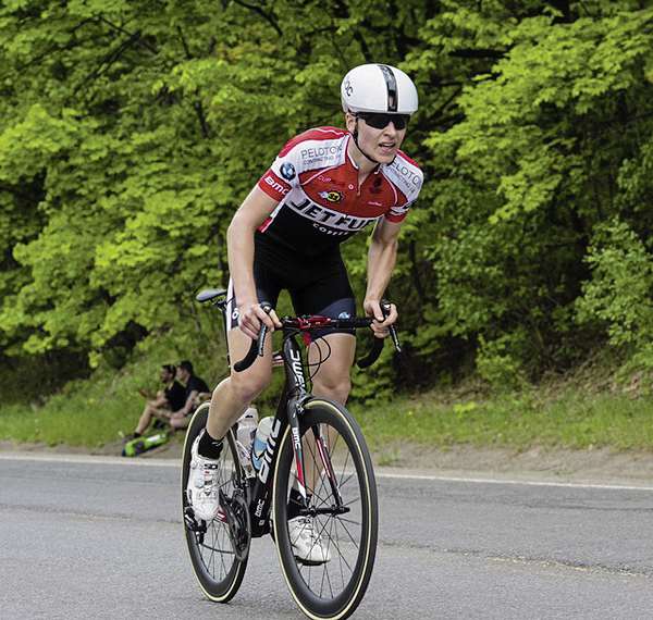 Supplied photo
Chris Prendergast is a member of the Jet Fuel Coffee cycling team and hopes to one day turn.