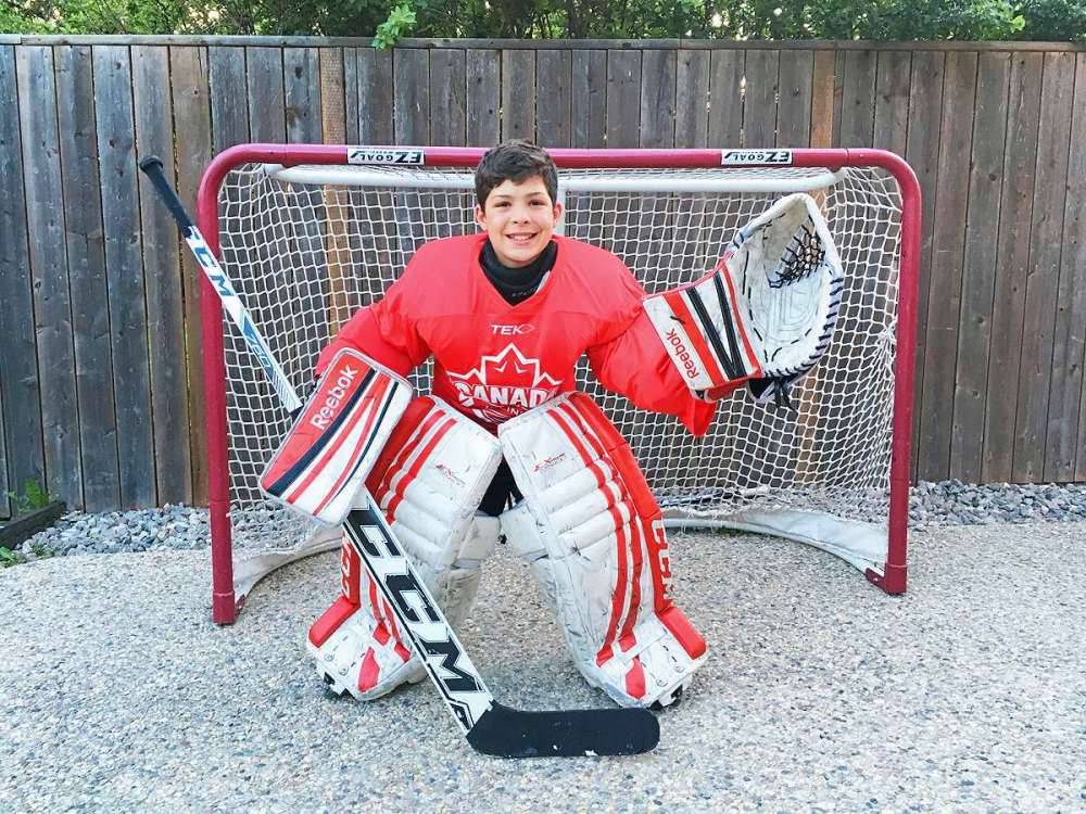 Inline goalie proud to wear the maple leaf Our Communities