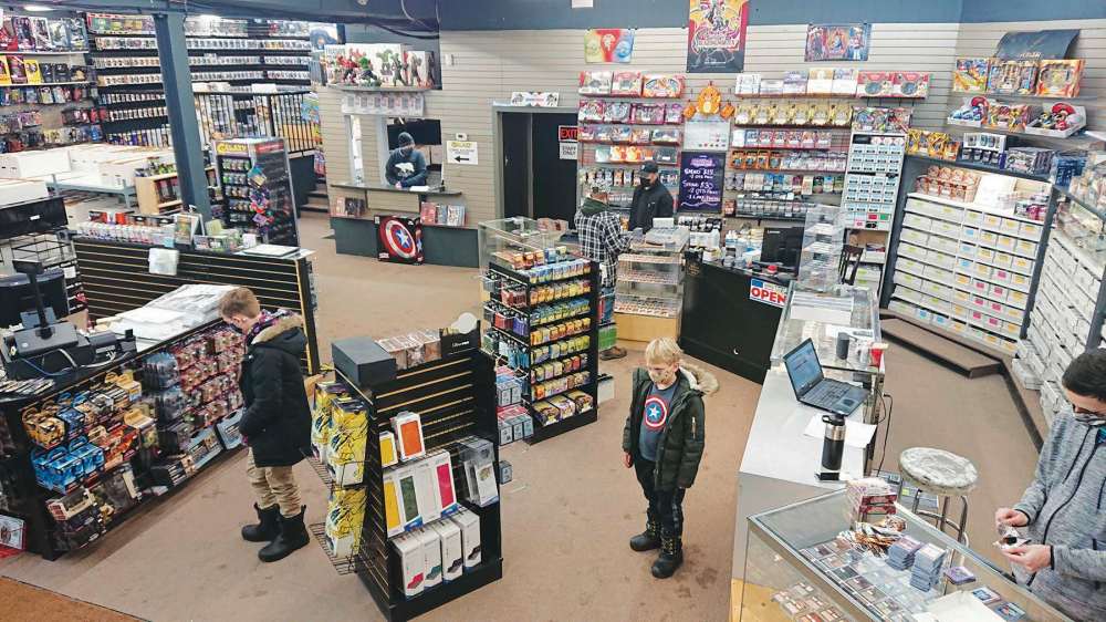 Evan Comstock
Galaxy Comics' spacious new location at 1143 Henderson Hwy. means there's lot of room for customers and merchandise alike.