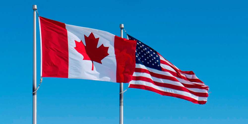 ca.usembassy.gov
USA and Canada Flags