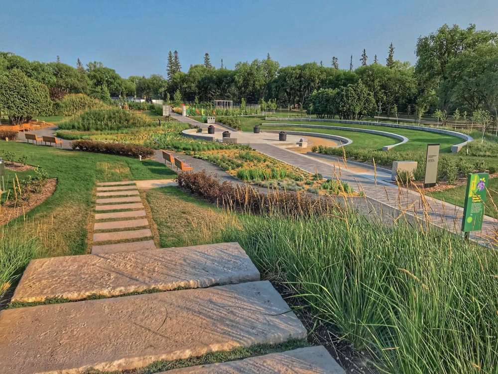 Photo by Trevor Smith
The new Leaf Gardens in Assiniboine Park are a delight.