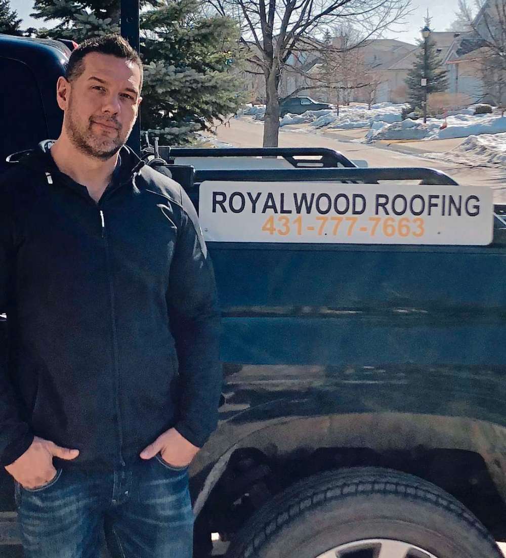 Supplied photo
Local resident Kerry Gelean is the owner/operator of Royalwood Roofing.
