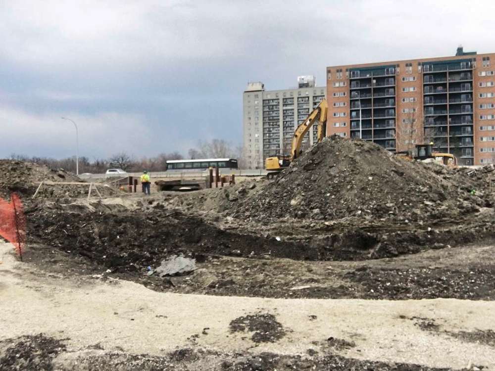 Photo by Ryan Palmquist
A new pedestrian and cyclist tunnel underneath Fermor Avenue east of St. Anne’s Road is slowly but surely taking shape.