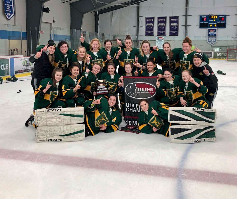 Supplied photo
The Balmoral Hall Blazers won the Junior Women’s Hockey League U19 championship for the first time in the school’s history.