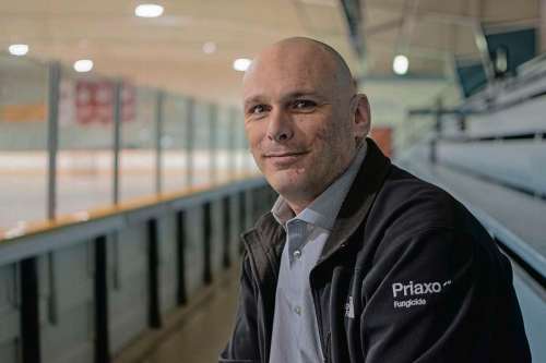 Eva Wasney
Kirkfield Westwood Community Centre board president Mike Stuart in the Keith Bodley Arena.