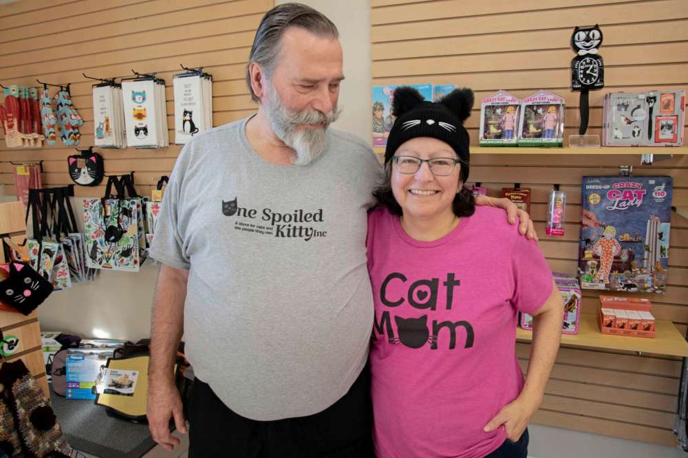 (EVA WASNEY/CANSTAR COMMUNITY NEWS/METRO)
Grant Rogerson and Donna Harris have opened a store in the West End dedicated to