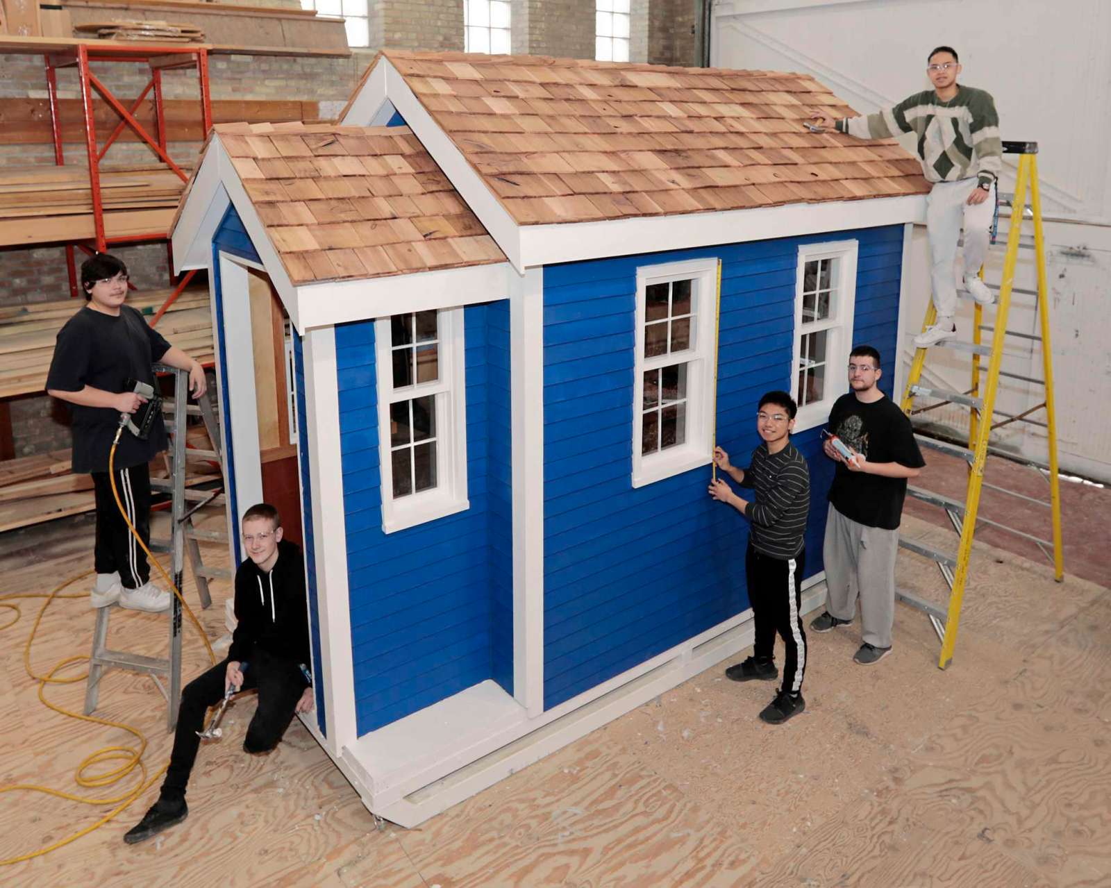 Tec Voc produces a homey hut – Our Communities