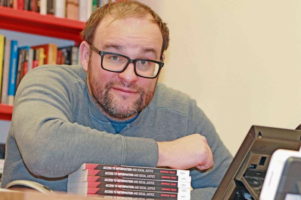 Supplied photo
A photo of Kevin Walby, director of the Centre for Access to Information and Justice.