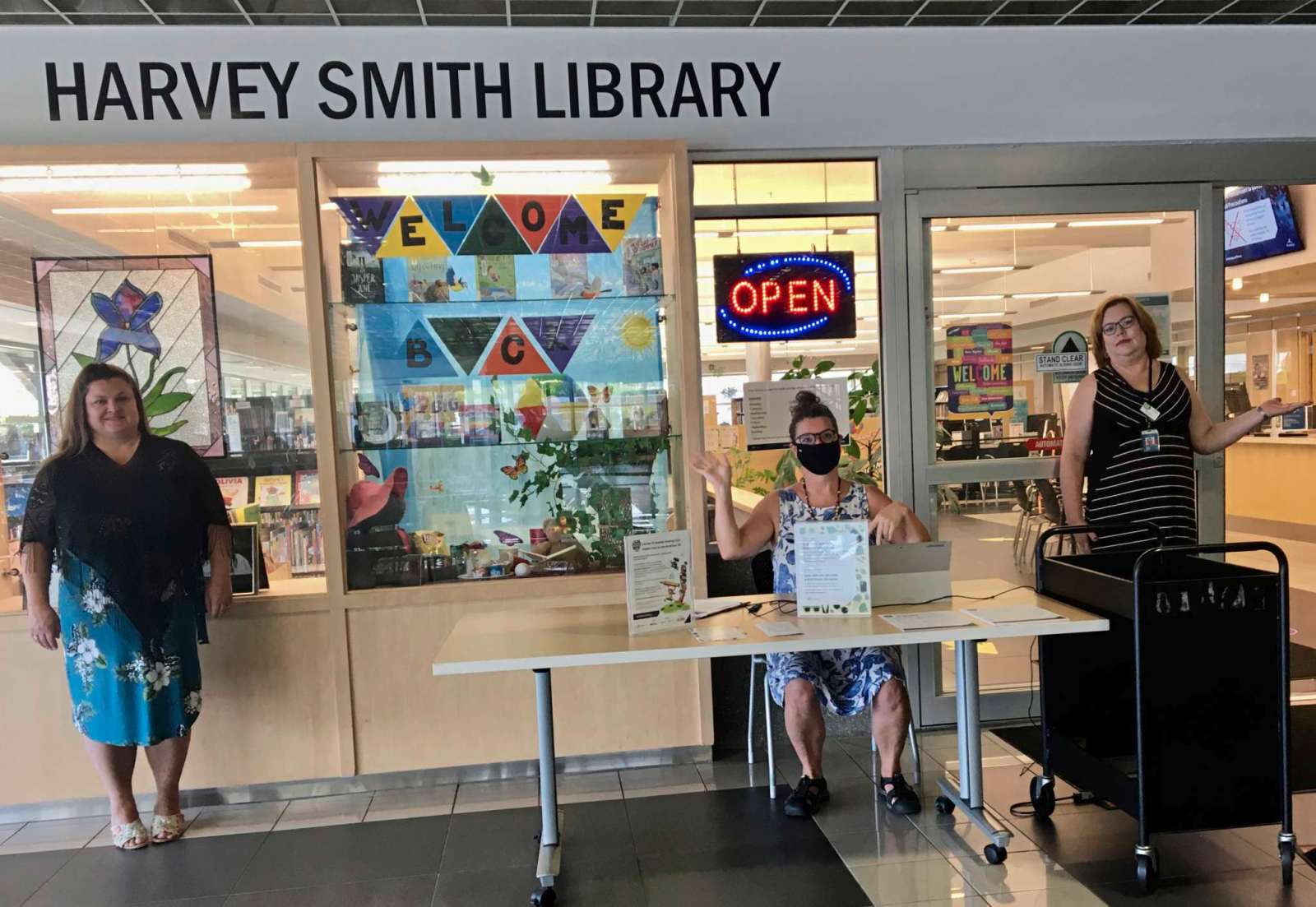 Harvey Library Ruth Harvey Smith Library partially reopens – Our Communities