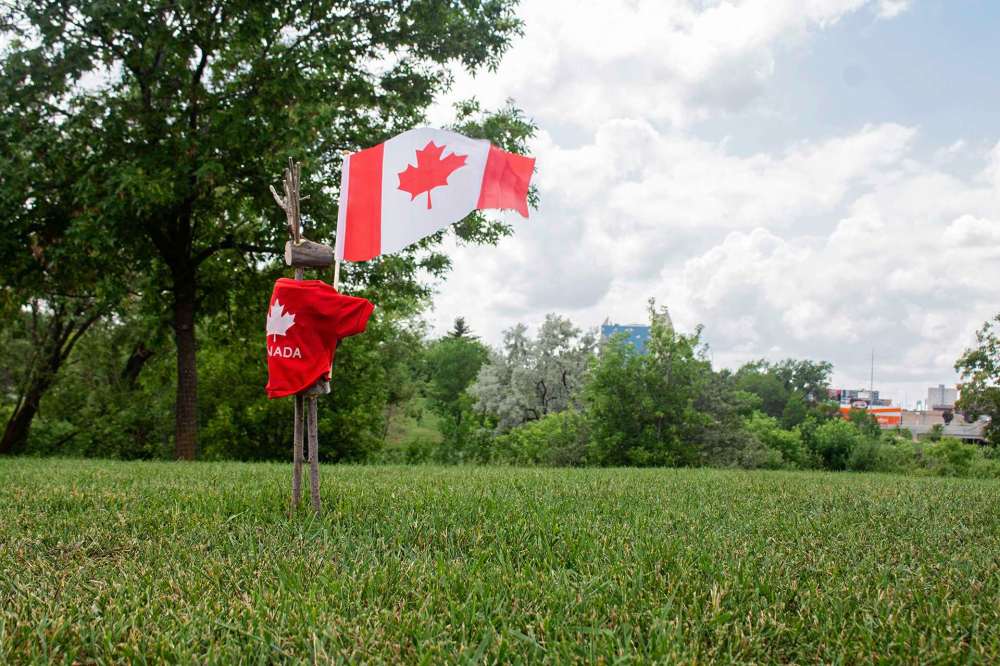Photo by Justin Luschinski
June 30, 2020 - One of Paul Leullier's reindeer figurines in Sturgeon Creek Park. (JUSTIN LUSCHINSKI/CANSTAR COMMUNITY NEWS/METRO)