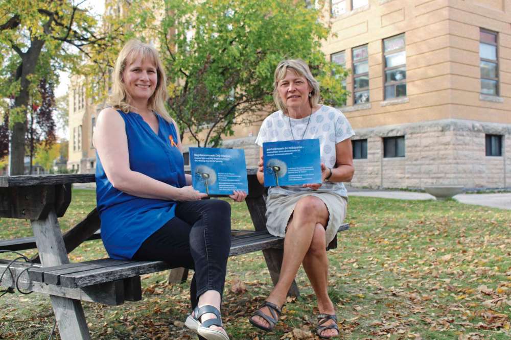 Photo by Kelsey James
Karla Dueck Thiessen joined forces with Sandy Loewen of River East Church to raise money to print the children's book.