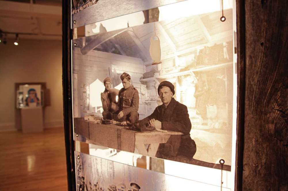 Photo by Katlyn Streilein
Pictured here is a photo taken at one of Canada's First World War internment camps.