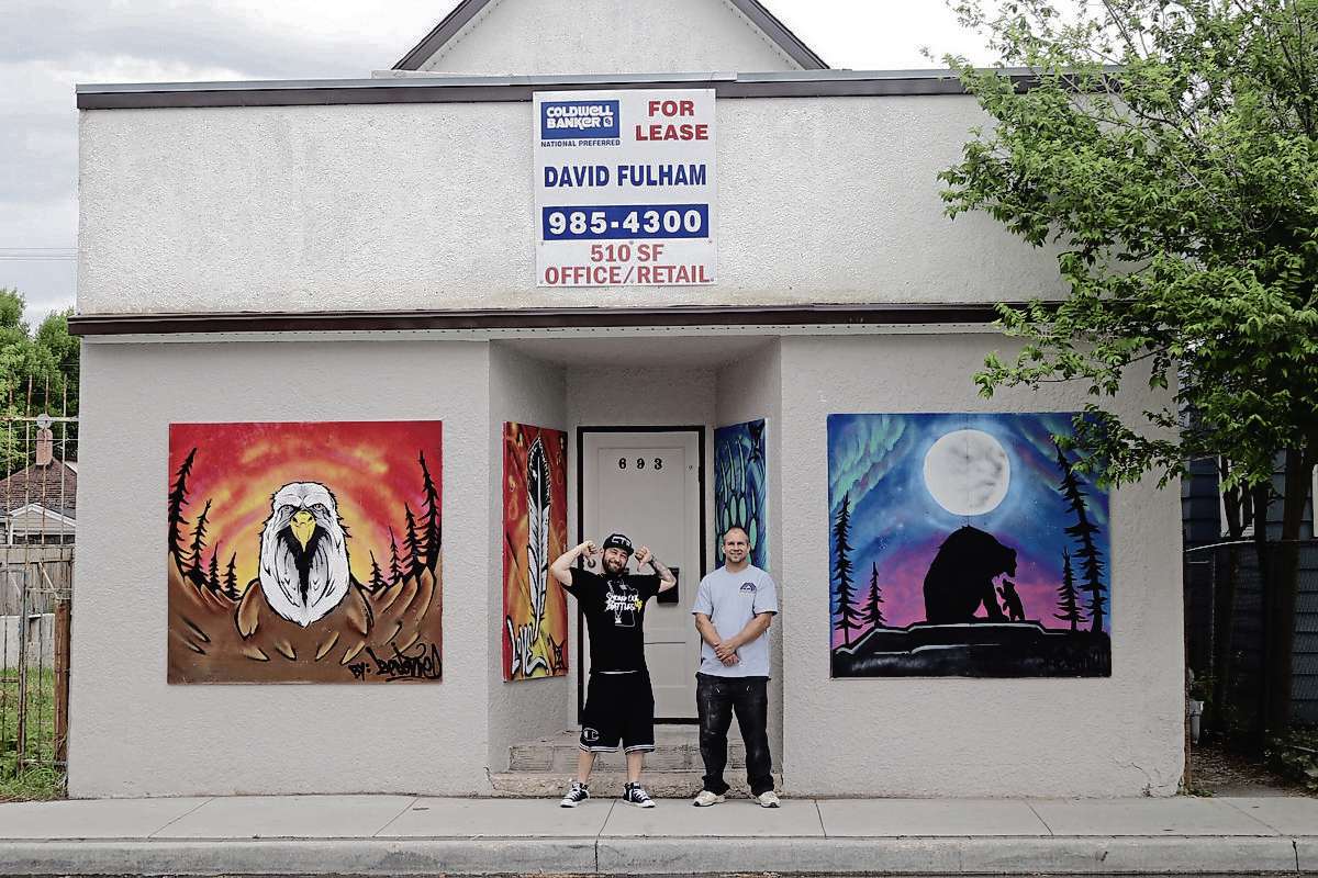 Colour spot on Selkirk Avenue Our Communities