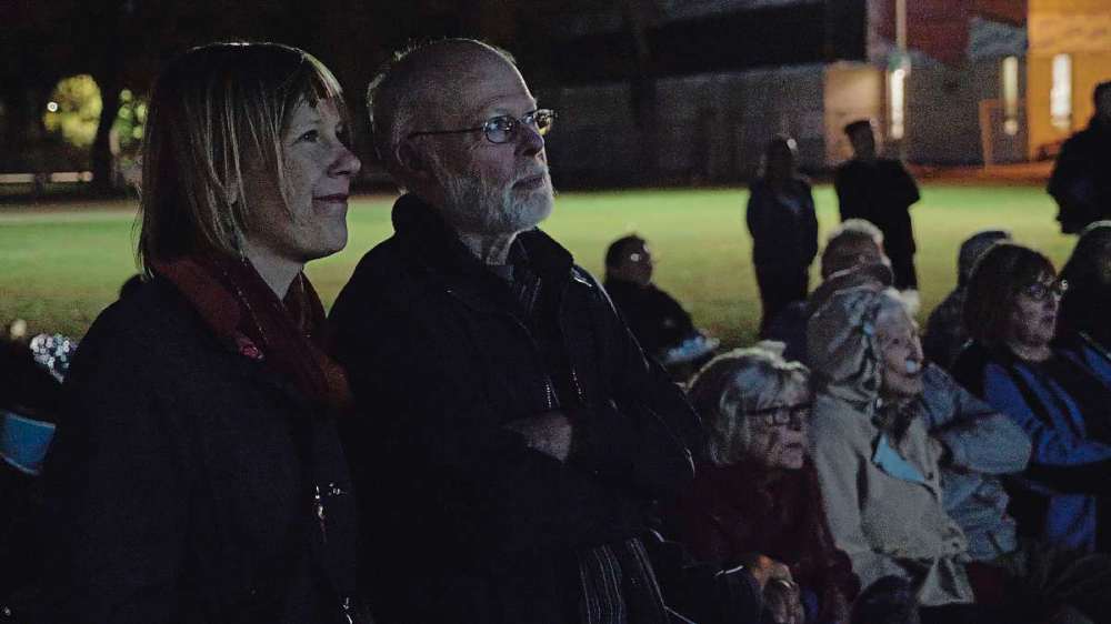 Supplied photo
Jim Sliver at A Good Place to Live screening at Lord Selkirk Park.