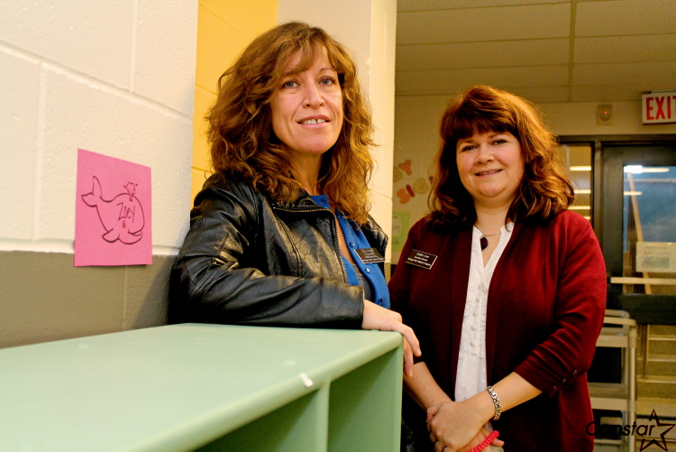 Matt Preprost
Traci Wright (left) and Debbie Love of the Great Expectations program.