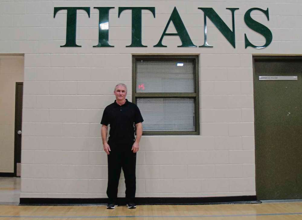 Sheldon Birnie
Gerry Badiou is retiring this week after teaching phys ed at Transcona Collegiate Institute for the last 38.5 years. (SHELDON BIRNIE/CANSTAR/THE HERALD)