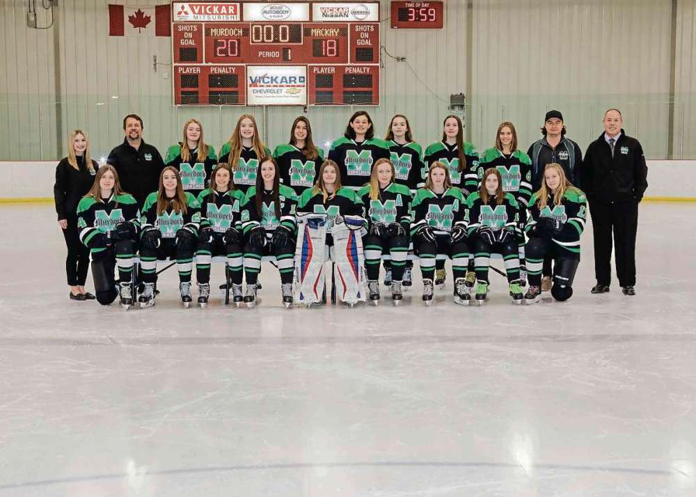Supplied
The Murdoch MacKay Clansmen are one of two teams joining the Winnipeg Women’s High School Hockey League this season to compete in the Hire Marketing Division. Many of the players come from a ringette background and are new to hockey, though a few have played the sport before.