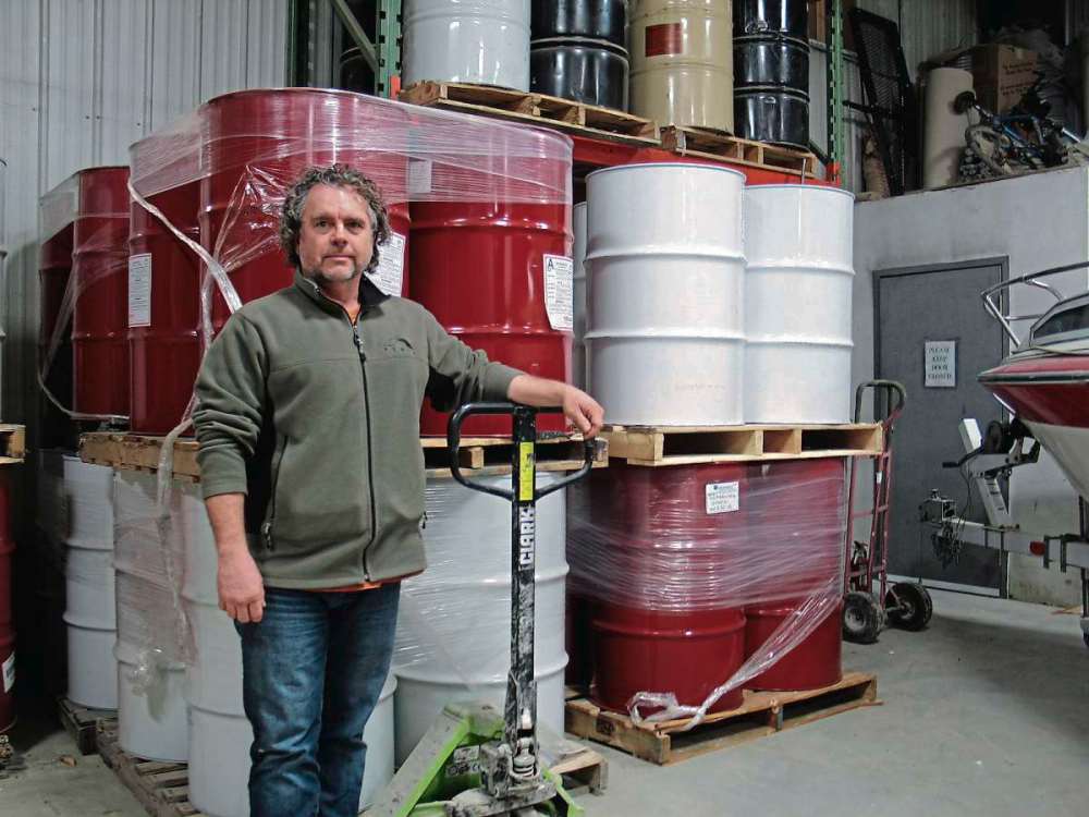 Joe Wedge, president of Penta Protective Coatings. (SHELDON BIRNIE/CANSTAR/THE HERALD)