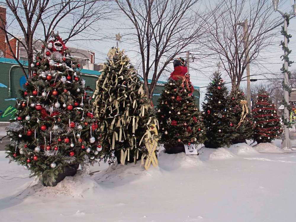 Tie a yellow ribbon to the Christmas tree Our Communities