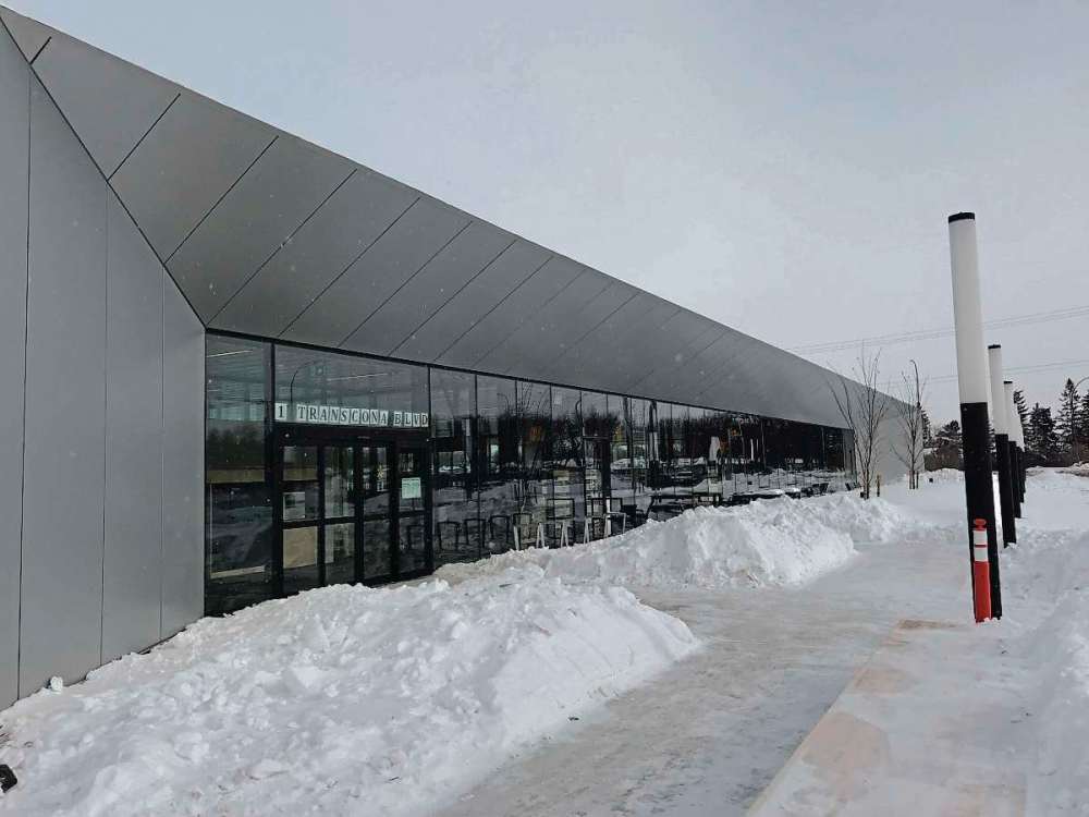 Sheldon Birnie
The new Transcona Library at 1 Transcona Blvd. opens on March 7. (SHELDON BIRNIE/CANSTAR/THE HERALD)