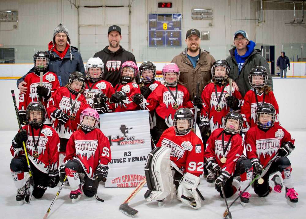 Supplied photo
The St. Vital Chill novice A3 girls.