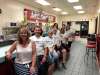 Supplied photo
Nancy Cooke, pictured far left, is running to represent the ward of St. Norbert-Seine River in the Oct. 24 civic election. This photo was taken at a campaign event promoting Lick's Ice Cream Patio's 25th anniversary in St. Vital this summer.