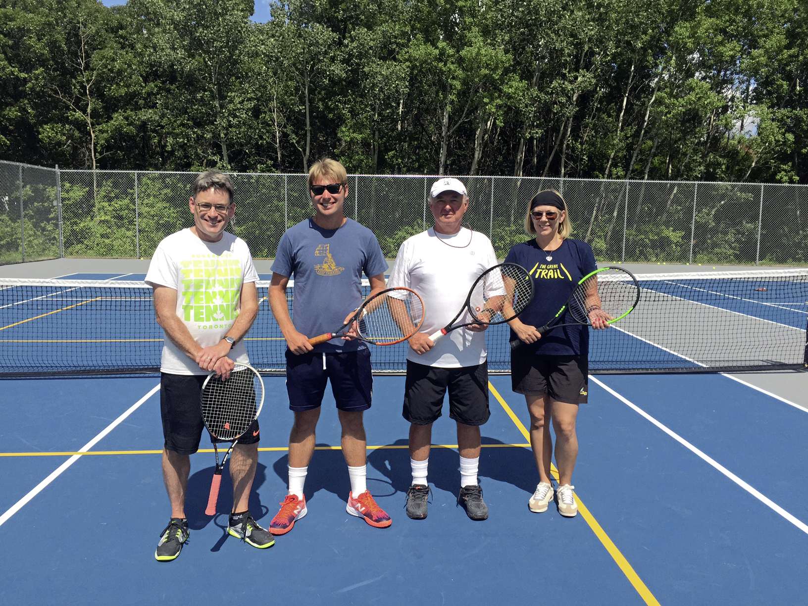 Tennis courts now open in St. Germain Park Our Communities