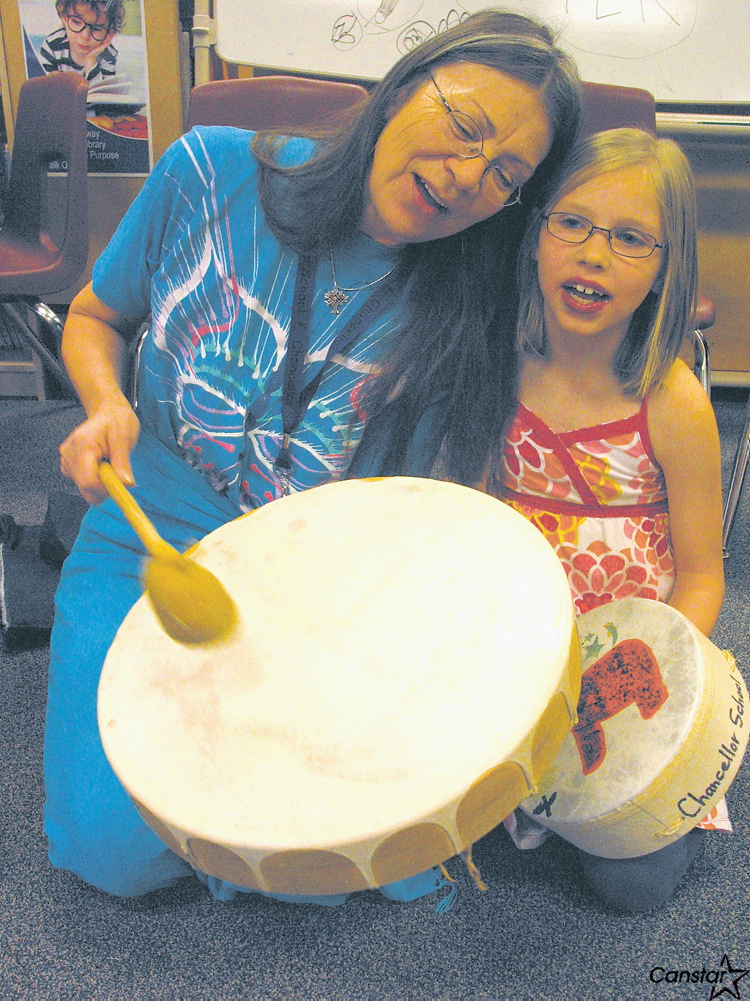 Banging a drum, catching a dream Our Communities