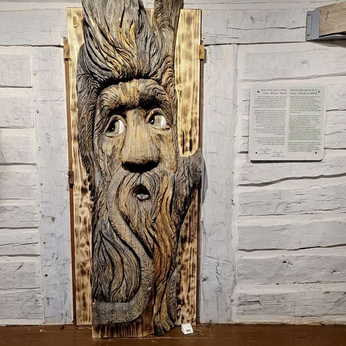Supplied photo
Woody-Mhitik has a new home at the Musée de Saint-Boniface Museum.