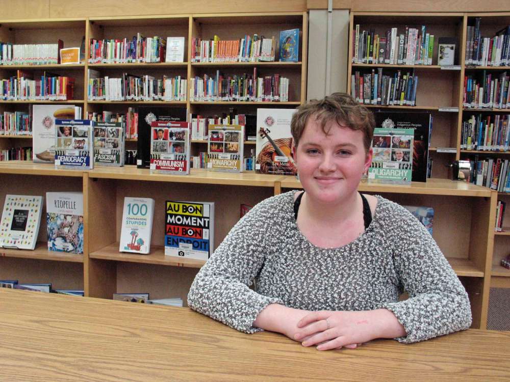 Simon Fuller
Collège Jeanne-Sauvé student Charlotte Mahoney-Volk is among 31 students who have been selected to be a 2019 EF Canadian Youth Ambassador, which is an initiative organized by EF Educational Tours.